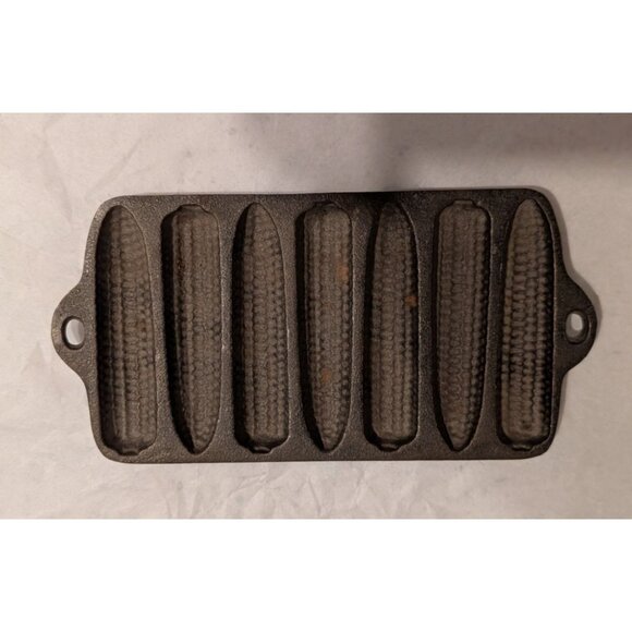 Cast Iron Cornbread Pan 6 Slot Vintage miniature number 3 - Picture 11 of 13